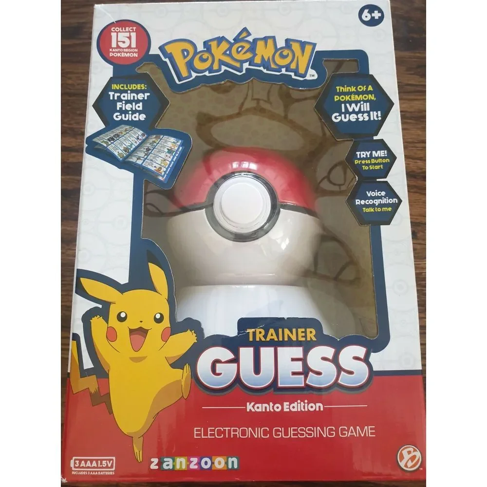 Pokemon Trainer Guess: Kanto Edition Electronic‎ Game - New & Sealed in Box